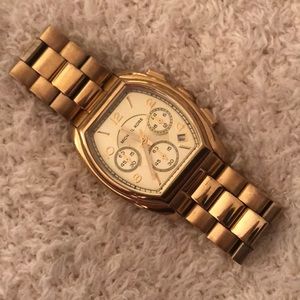 Gold Michale Kors watch